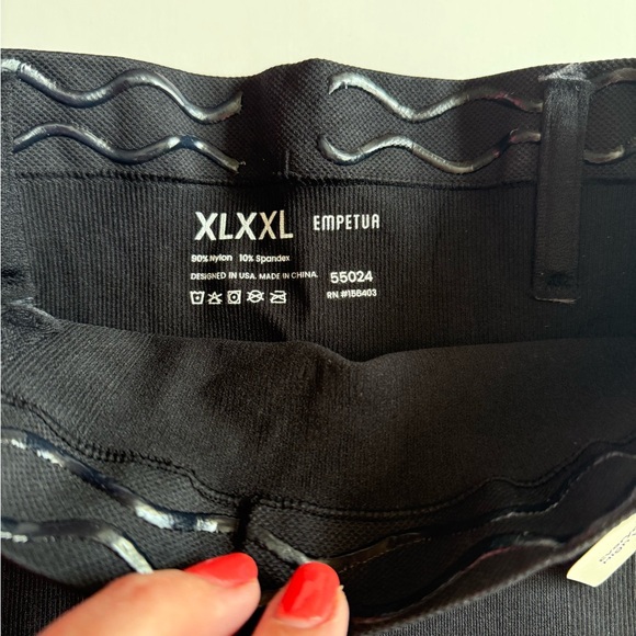 Empetua by Shapermint Black High-Waisted Shapewear Shorts XL/XXL - Picture 3 of 5